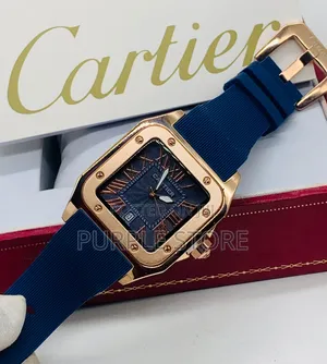 Cartier Rubber Strap Wristwatches