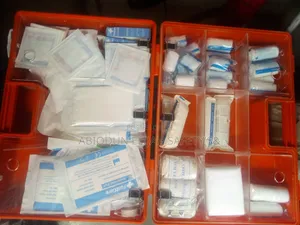 First Aid Box Set Rubber Plastic Box for (50 People)