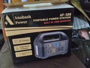 150W Portable Power Station Solar Generator Battery Charger