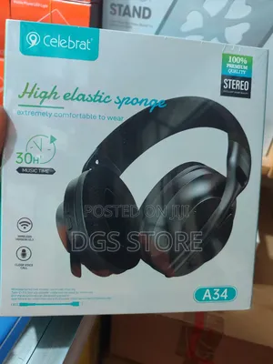 Celebrat A34 Bluetooth Headphone
