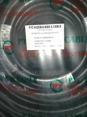 6mm X 4core Flexible Cable NIG