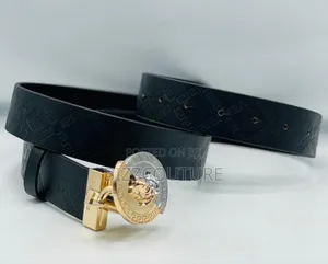 Original Versace Leather Belts Available in Store