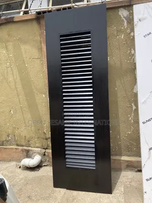 Black Vent HDF Door Extra Height