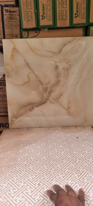 Glossy 60x60 Carrara Design Floor Tiles