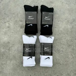 Original Authentic Nike Black White Socks