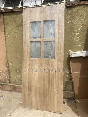 Swiss Color HDF Door With Vision Panel