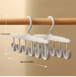 Multifunctional Plastic Clothes Hanger, 2024