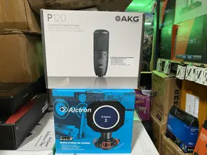 AKG P120 Mic and Alctron Pf8 Mic Foam