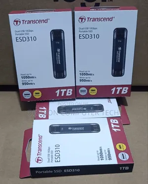 Transcend 1tb Dual Usb 10gbps Portable SSD