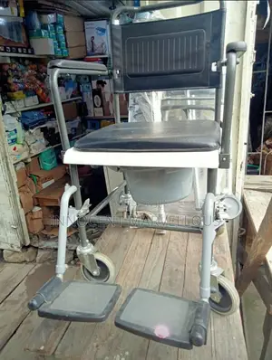 Pushing Commode Wheelchair