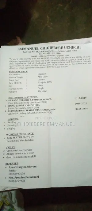 Sales Representative