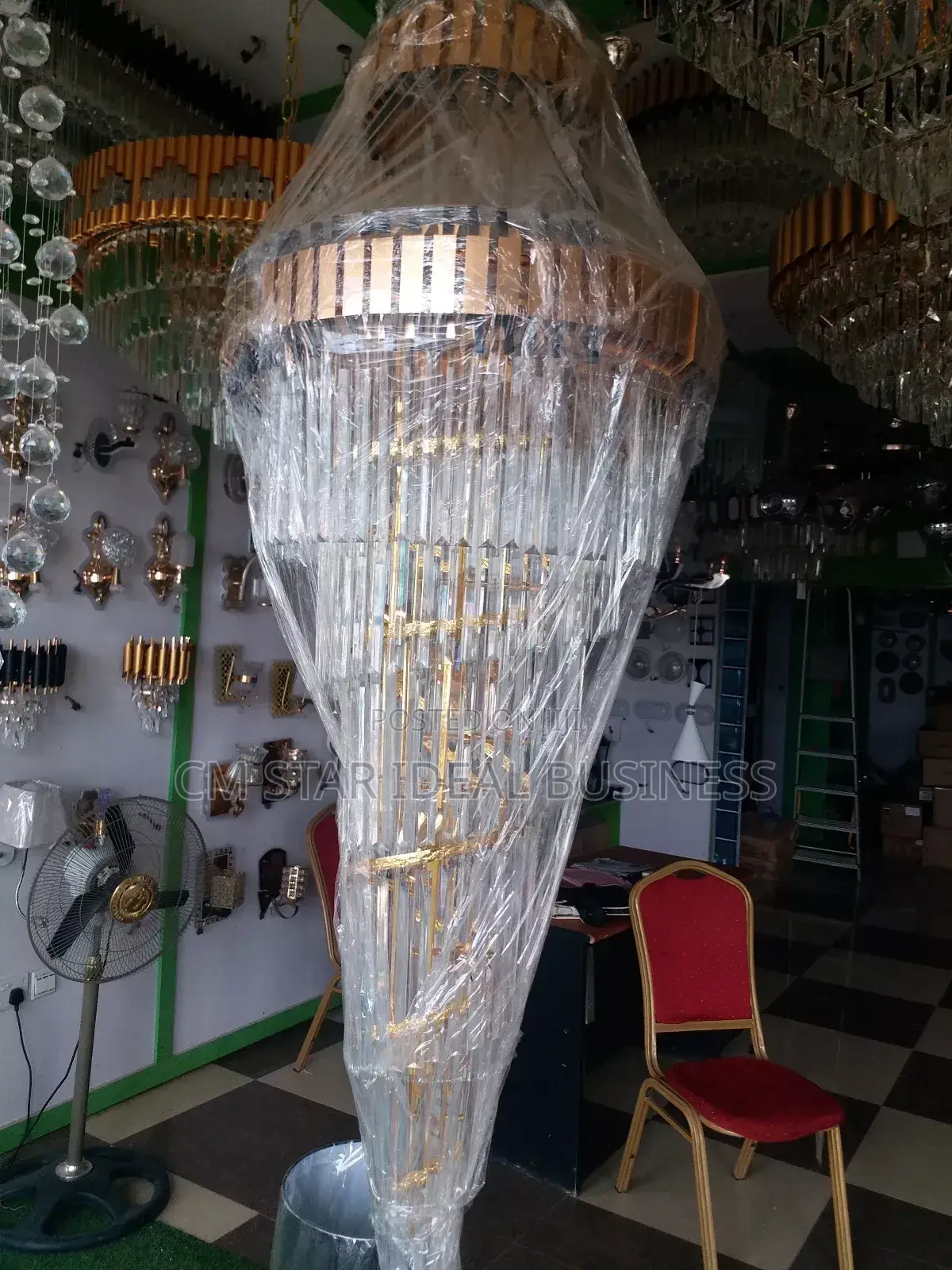 Chandelier by 800(With LED Remote)