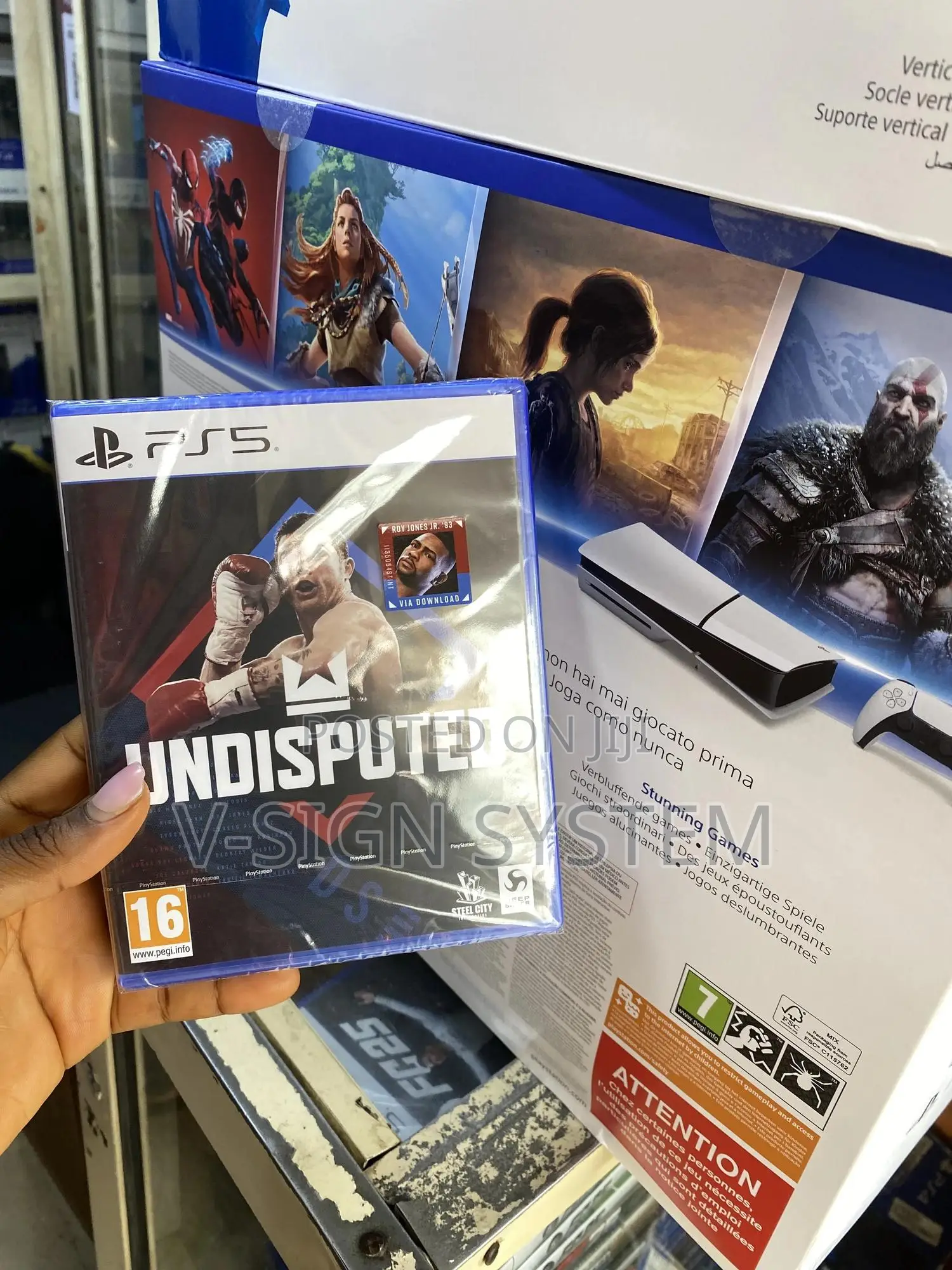 Undisputed Cd for Ps 5