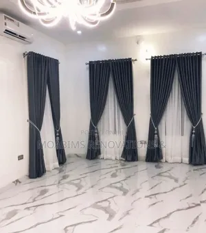 Modern Quality Blackout Turkish Curtain Grey