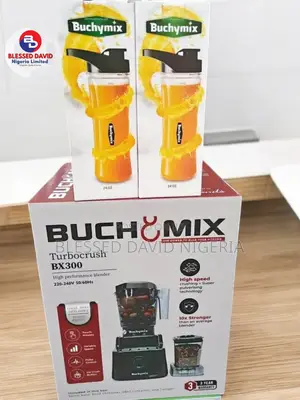 Bx300 Upgraded Turbocrush Professional Blendern - Buchymix