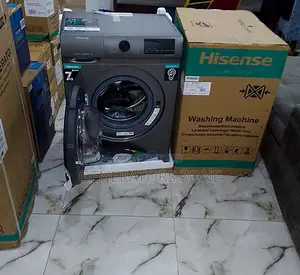 Wp-Qp70127| Hisense Front Load 7kg Smart Washing Machine