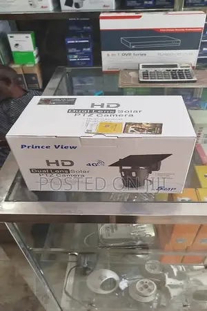 Intelligent Solar Energy Alert PTZ Dual Lense Camera