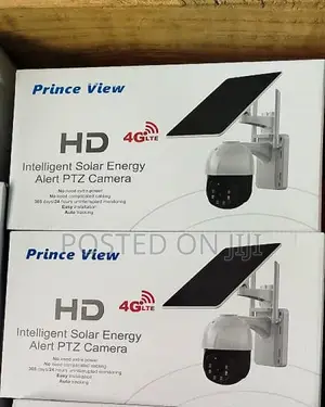 Intelligent Solar Energy Alert PTZ V380 Camera