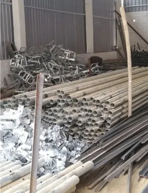 Galvanized Steel Solar Street Light Poles