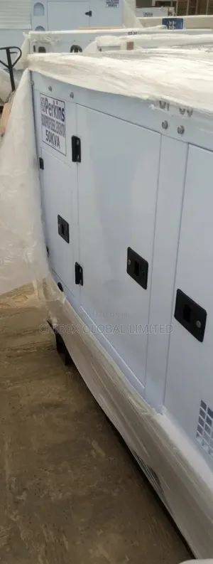 50kva Perkins Soundproof Diesel Generator 100% Copper Coil