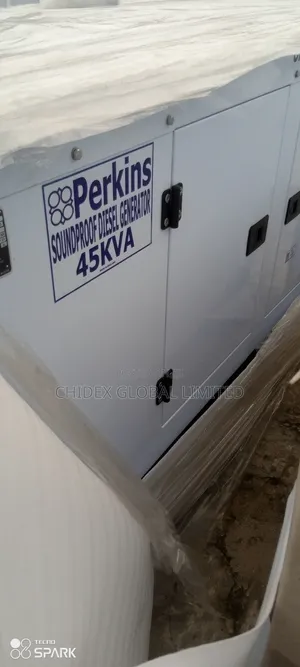 45kva Perkins Soundproof Diesel Generator 100% Copper Coil