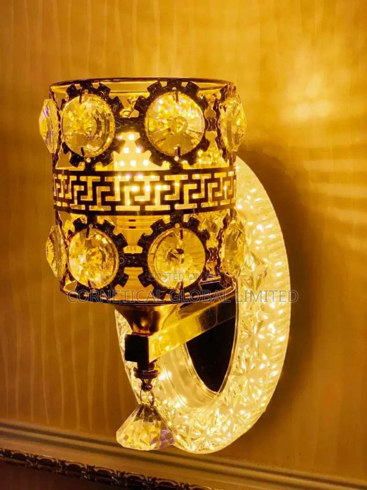 Modern Quality Luxury Crystal LED Wall Bracket Light