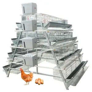Fully Automated Cages for Birds From 20000 Birds and Above