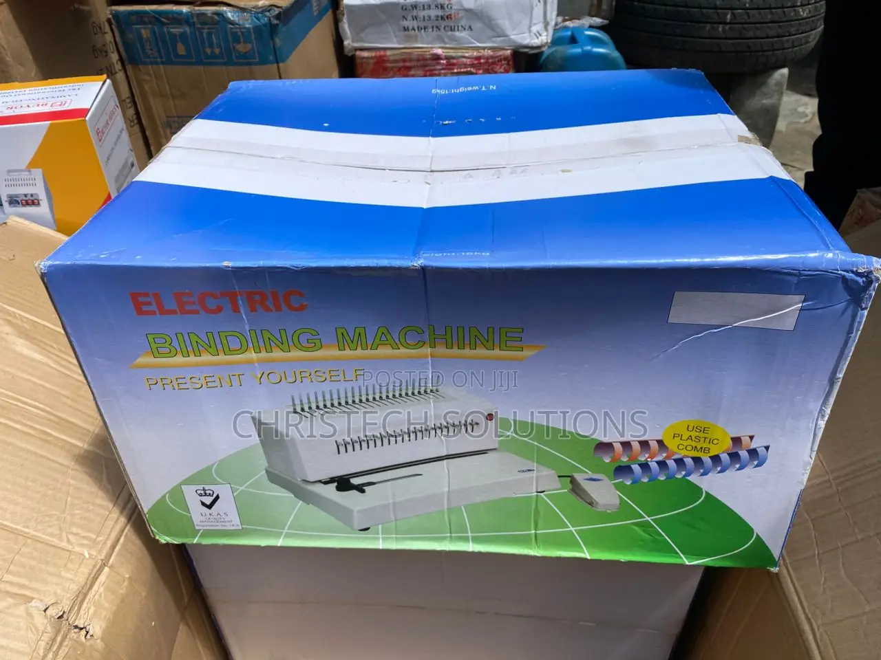 Electric Combo Binding Machine