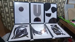 Abstract Interior Design Artwork Frames