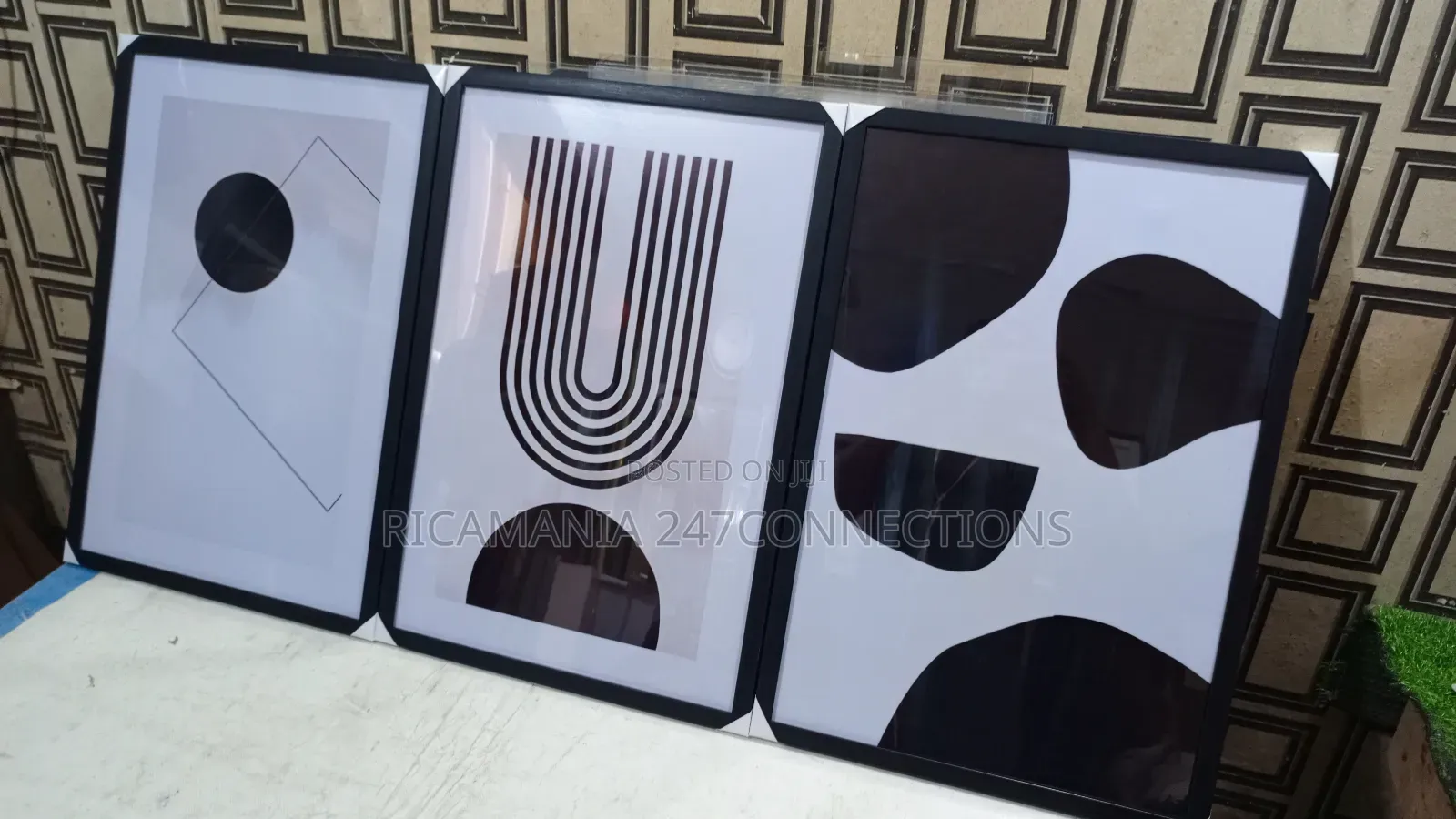 Abstract Interior Design Artwork Frames