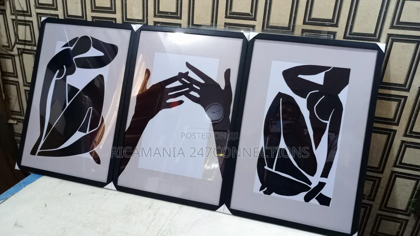 Abstract Interior Design Artwork Frames