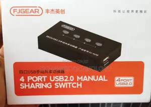 4 Port 2.0 Usb Printer Sharing Switch