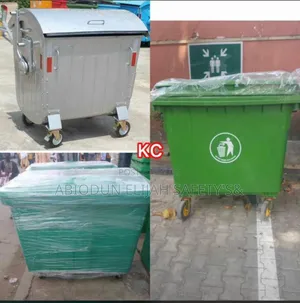 1100 L Waste Bin Plastic Dust Bin Available