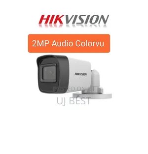 Hikvision 2mp Colorvu Camera With Audio - 20m Full Colour