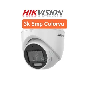 Hikvision 5mp Smart Hybrid Light Audio Turret Camera