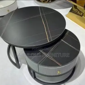 Marble 2in1 Top Center Table