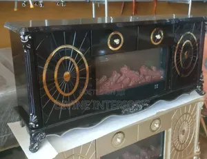 Luxury Tv Stand With Electric Fireplace