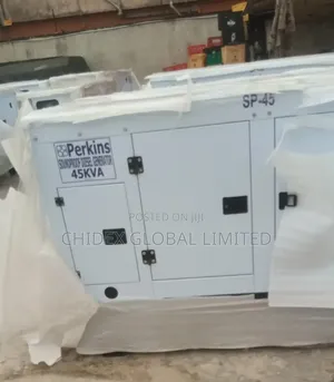 45kva Perkins Soundproof Diesel Generator 100% Copper Coil