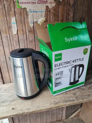 Syinix Electric Kettle With Copper Cord 2.2litre