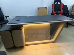 Office Table 2 Meter With Led Light