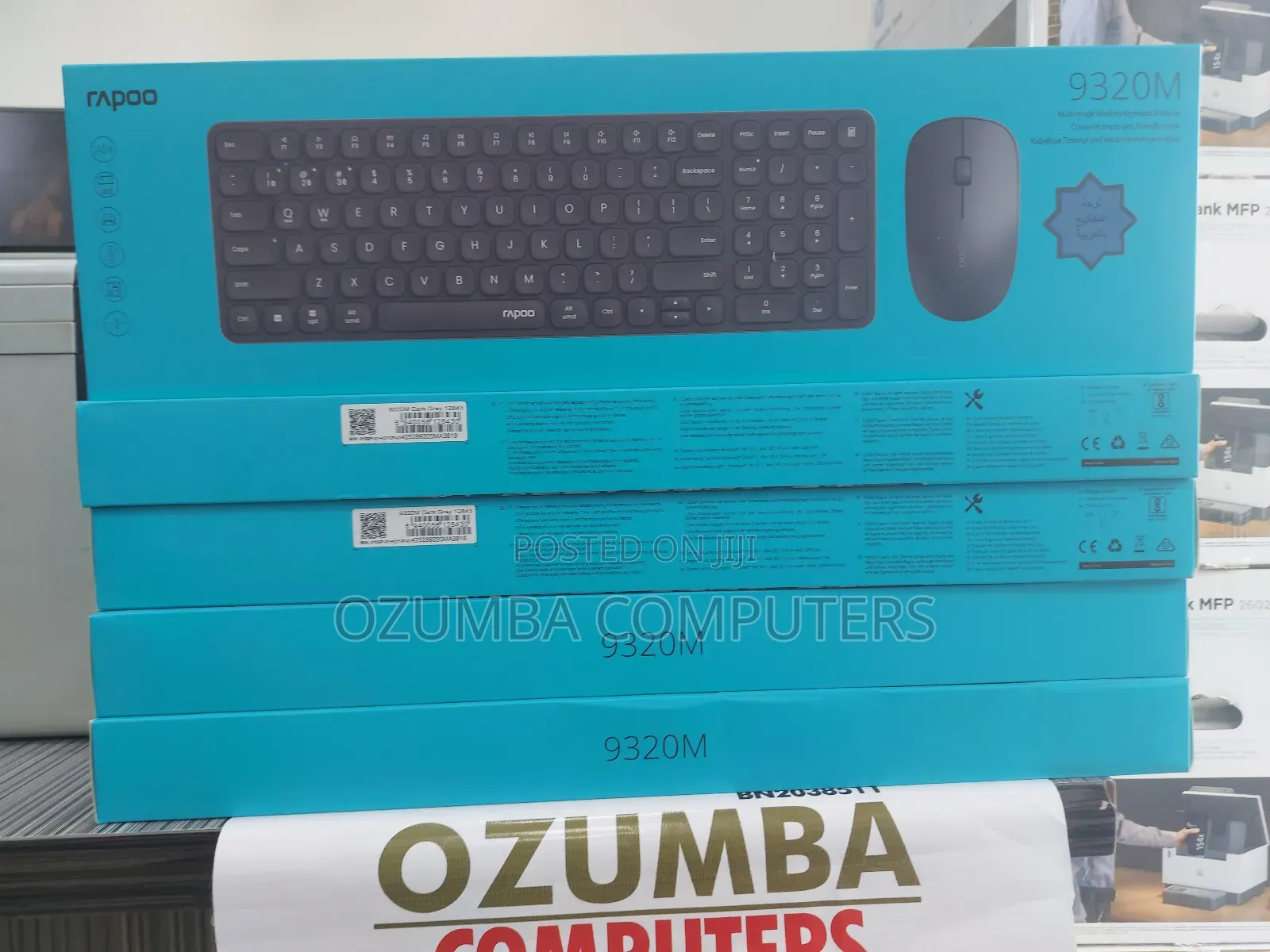 Rapoo Wireless Keyboard and Mouse