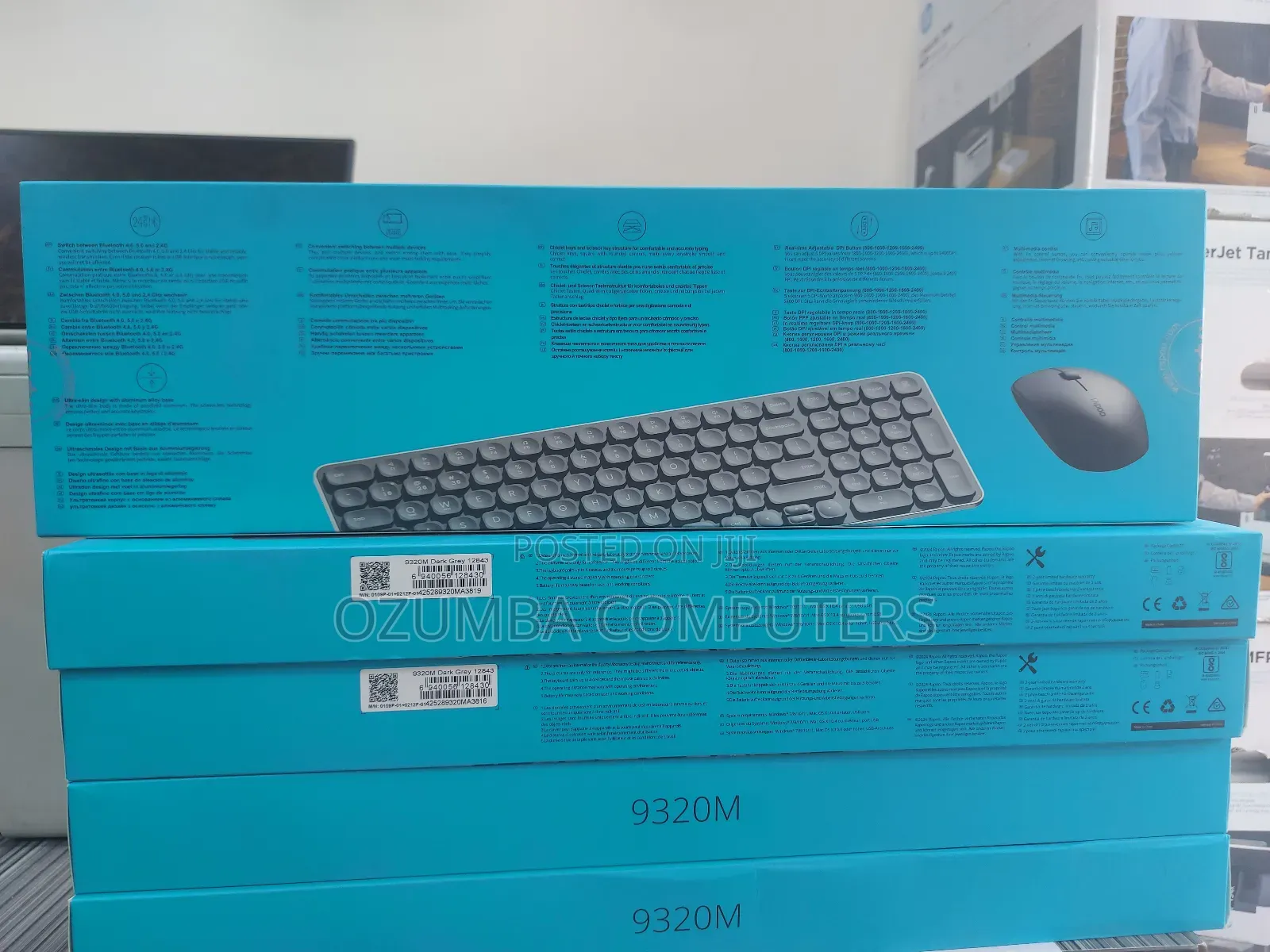 Rapoo Wireless Keyboard and Mouse