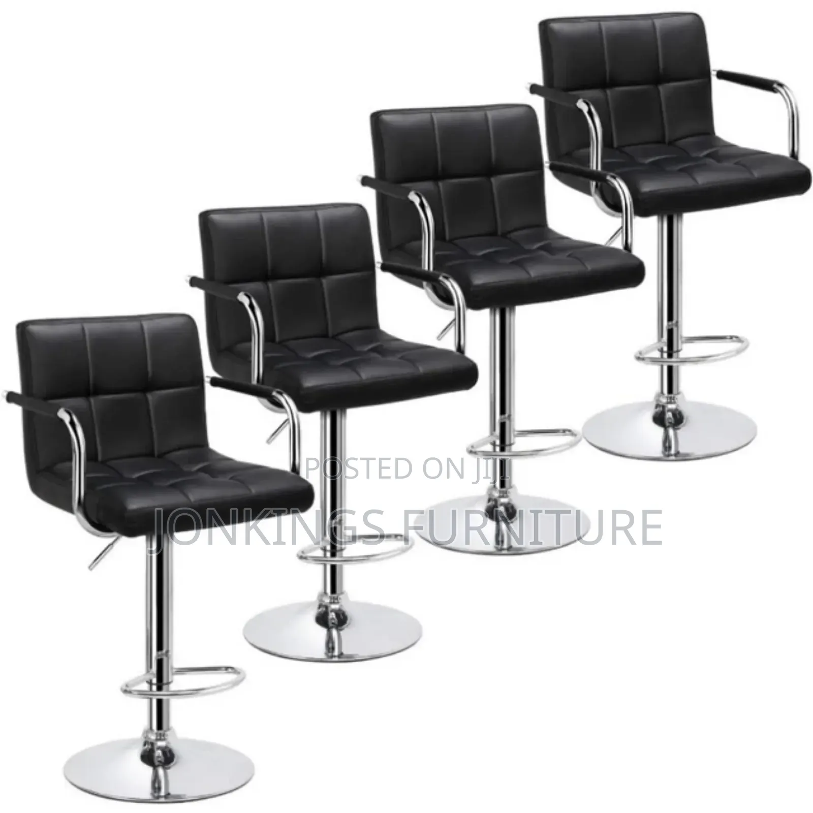 Adjustable Height Bar Stool