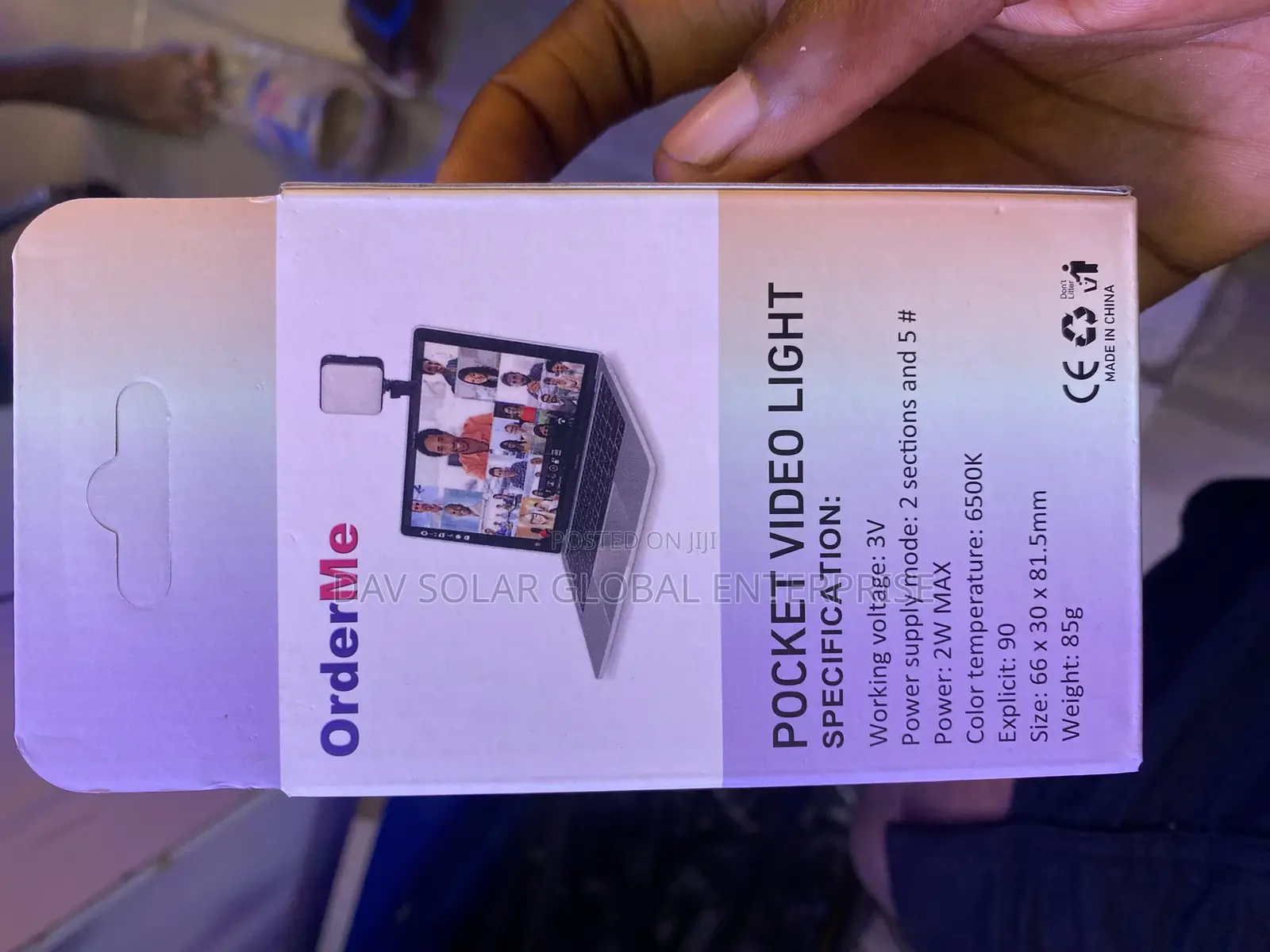 Pocket Video Light
