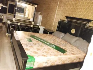 Imported Bed With Wardrope
