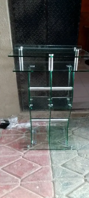 High Quality Executive Thick Glass Pulpit for Church