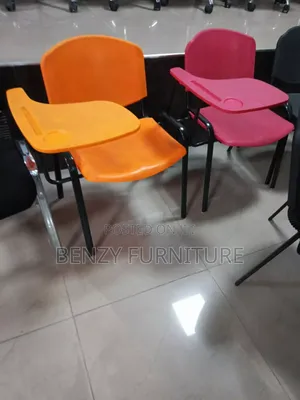 Plastic Training Chair With Writing Pad