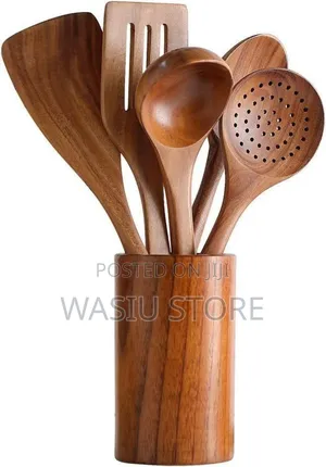 Wooden Cooking Spoon Utensils Set