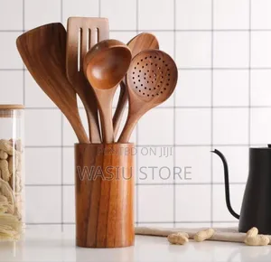 Wooden Cooking Spoon Utensils Set