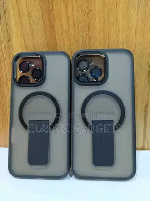Magsafe Matte Case With Stand for iPhone 16 Pro Max